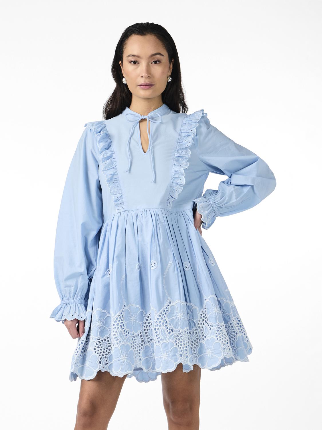 YASBOLIL Short Dress - Clear Sky